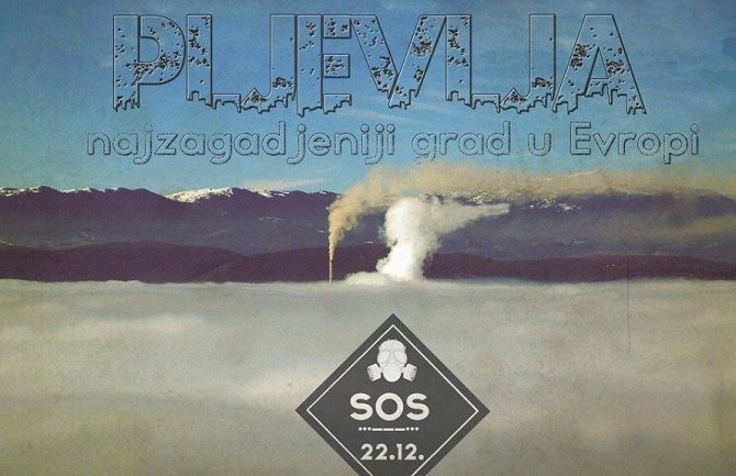 Sjutra protest u Pljevljima: Skrenuti pažnju na ekološku katastrofu