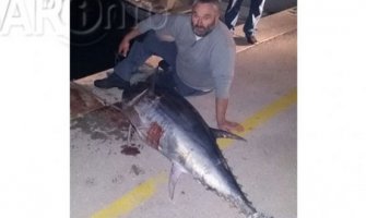 Radović ulovio tunu od skoro 100 kila!