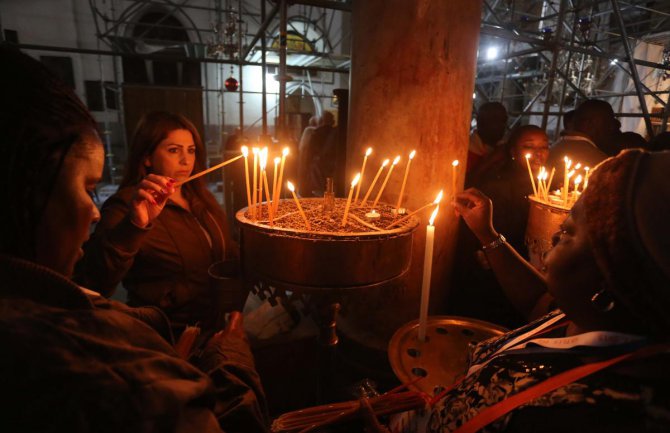 Hrišćani iz cijelog svijeta na Badnje veče u Vitlejemu