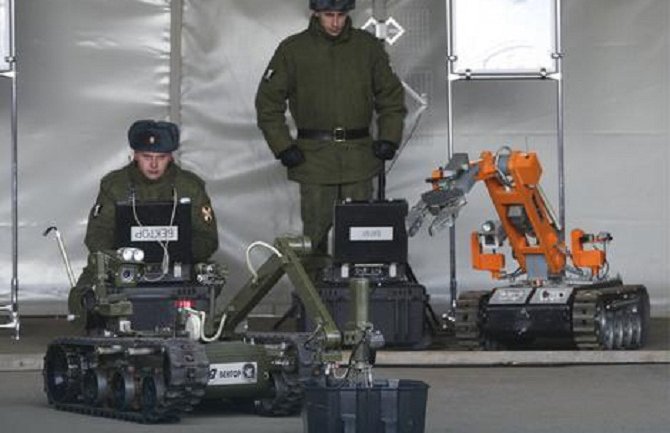 Putin poslao robote u rat