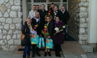 Novogodišnji paketi za trudnice u Opštoj bolnici Pljevlja