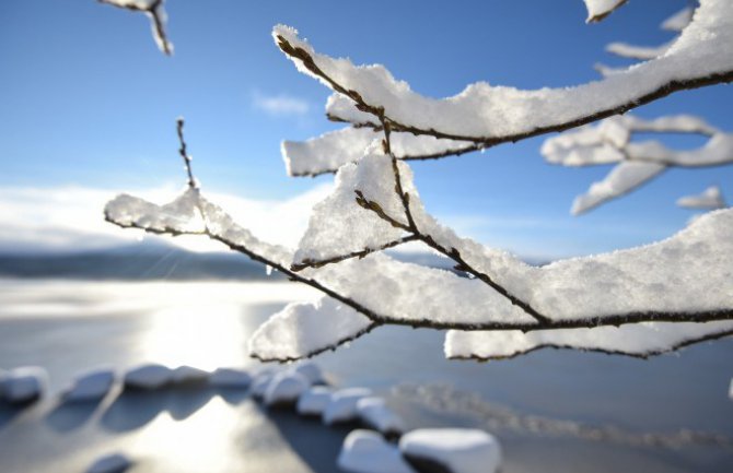 Na sjeveru slab snijeg i mećeva, na jugu suvo
