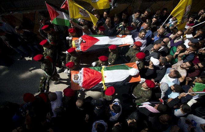 Izrael predao porodicama tijela ubijenih Palestinaca