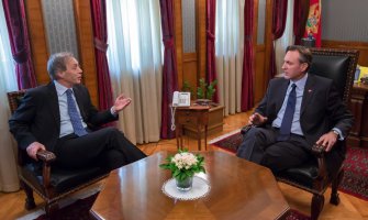 Konsultacije Lekića, Krivokapića i Rakčevića o prelaznoj vladi