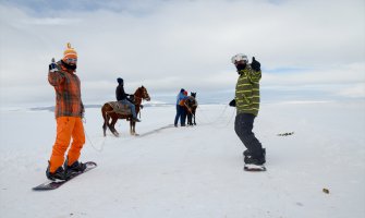 Turska: Bordovanje uz pomoć konja (Foto)