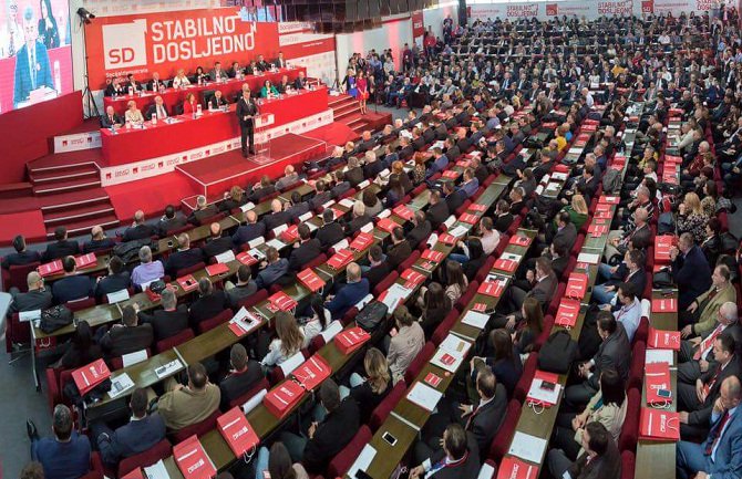 U Glavnom odboru Socijaldemokrata Crne Gore 132 člana