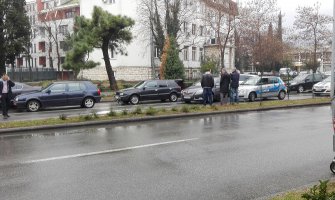 Podgorica: Lančani sudar na Bulevaru Revolucije