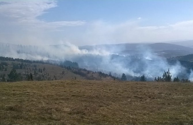 Veliki požar u pljevaljskom selu Jugovo