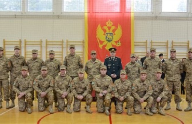 Svečano ispraćen IV kontingent Vojske Crne Gore u misiju „Resolute Support“