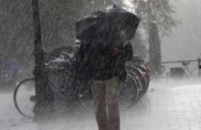 Danas narandžasti meteoalarm: Jak vjetar i obilne padavine