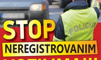 Narednih 15 dana intenzivnija kontrola neregistrovanih vozila