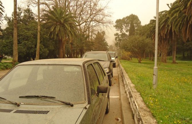 Pješčana kiša zahvatila Crnu Goru