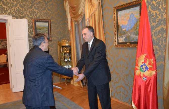 Vujanović sa ambasadorom Vijetnama: Potrebno uspostaviti kvalitetnu ekonomsku saradnju