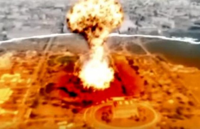 Novi snimak Sjeverne Koreje prikazuje  nuklearni napad na Vašington