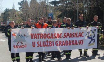 Vatrogasci traže bolje uslove rada