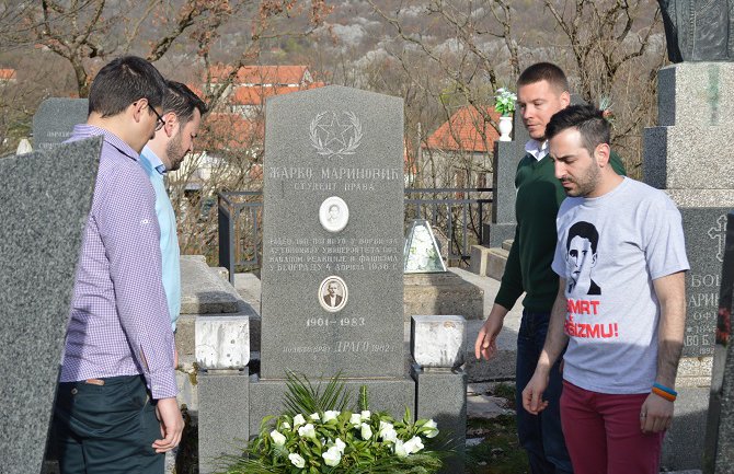 Žarku Marinoviću podići spomen obilježje ili dati ulicu na Cetinju 