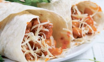 Buritosi sa slatkim krompirom