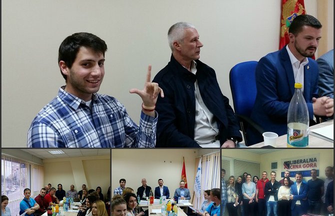 Obradović na čelu Mladih Liberala Podgorice