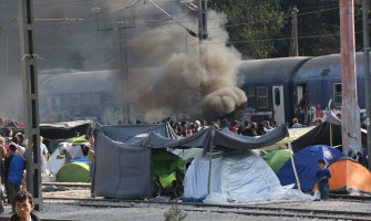 Idomeni: Masovna tuča izbjeglica zbog djevojke