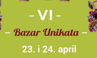 Bazar organizuje 6. Sajam unikata