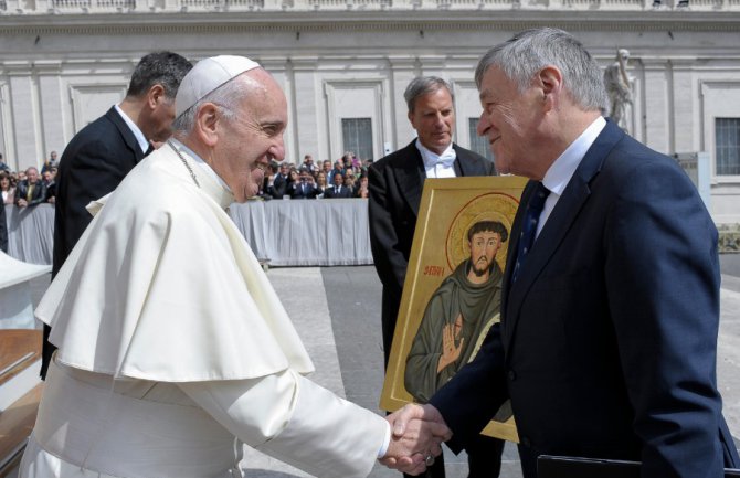 Princ Nikola sa Papom:Petrovići doprinijeli približavanju dvije hrišćanske vjere 