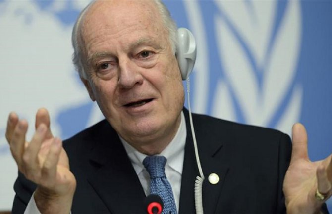 Mistura pozvao SAD i Rusiju da pomognu u pregovorima o Siriji