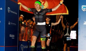 On je prvi Crnogorac koji je uspio da odradi triatlon disciplinu Ironman