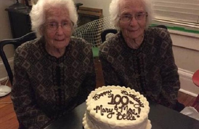 Cijeli život provode zajedno: Bliznakinje proslavile 100. rođendan