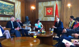 Evropska poslanica sa bebom na sastanku kod Vujanovića