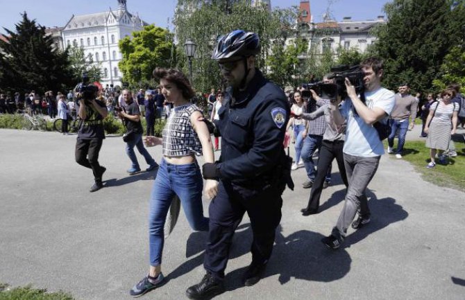 Zagreb: Hapšenja tokom protesta protiv abortusa