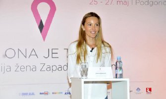 Jelena Đoković danas u Podgorici na konferenciji 