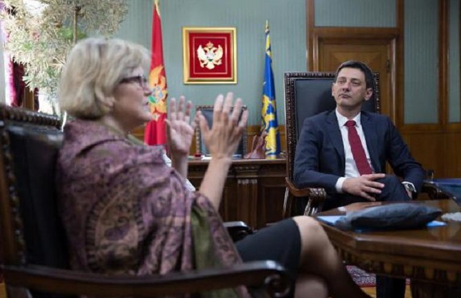 Pajović sa Ueharom: Skupština će raditi efikasno i transparentno