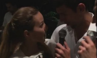 Jelena i Novak zajedno otpjevali njihovu posebnu pjesmu (VIDEO)