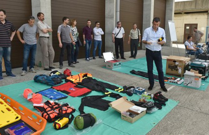 Predstavljena nova oprema za spašavanje u slučaju poplava