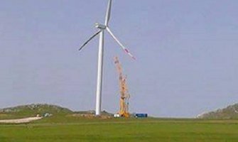 Na Krnovu postavljena prva vjetrenjača 