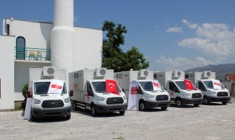 Turska donirala pet vozila za pogrebne usluge Islamskoj zajednici u Crnoj Gori