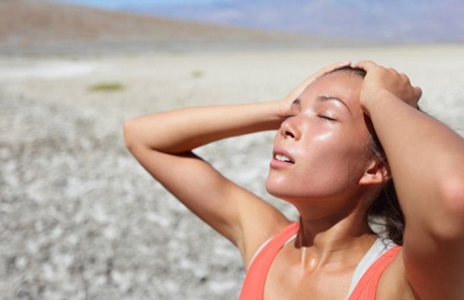 Opasnost od UV zračenja, izbjegavati boravak na otvorenom od 10 do 16 sati