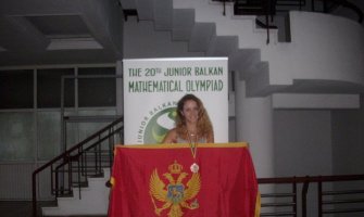 Nina Mitrović iz Budve osvojila bronzu na matematičkoj olimpijadi
