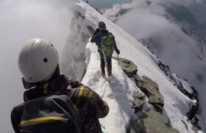 Crnogorski planinari osvojili najviši vrh Austrije Grosklokner (VIDEO)