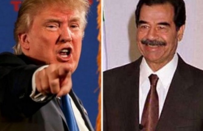 Tramp: Sadam  Husein je 