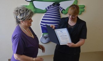 IDEA donirala televizore Institutu za bolesti djece (FOTO)