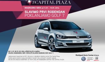 Capital Plaza poklanja Golf 7