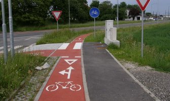 Pozitivna: Izgraditi biciklističku stazu od Tuzi do Podgorice