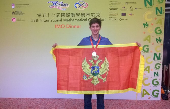 Srebrna medalja Nikoli Raičeviću na Međunarodnoj matematičkoj olimpijadi u Hong Kongu