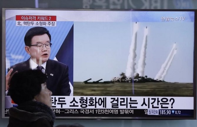 Sjeverna Koreja ispalila tri balističke rakete u more
