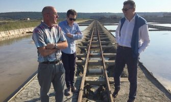 Posjeta Piranskoj solani: Analizirane mogućnosti za obnovu proizvodnje soli u Ulcinju