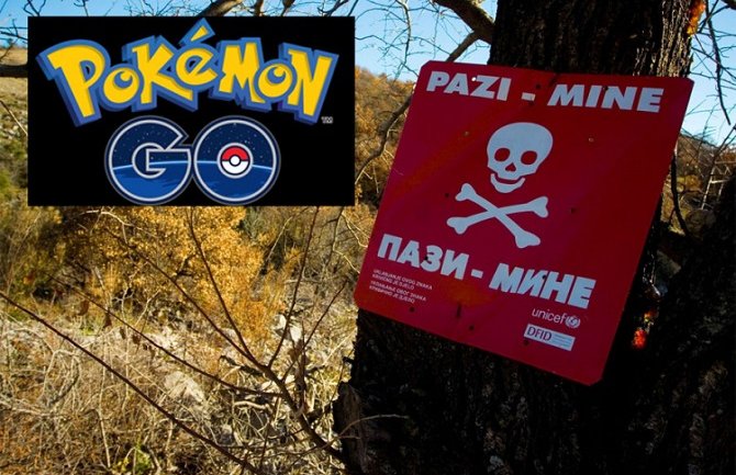 BiH: Građani ulaze u minska polja zbog Pokemona!