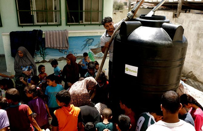 Nestašica pitke vode u Gazi: Zagađeno 95 posto vode u bunarima