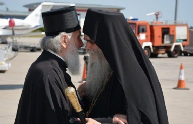  Srpski patrijarh Irinej stigao u Podgoricu