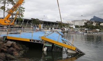 Veliki problemi u Riju pred OI: Srušila se glavna rampa za jedrenje